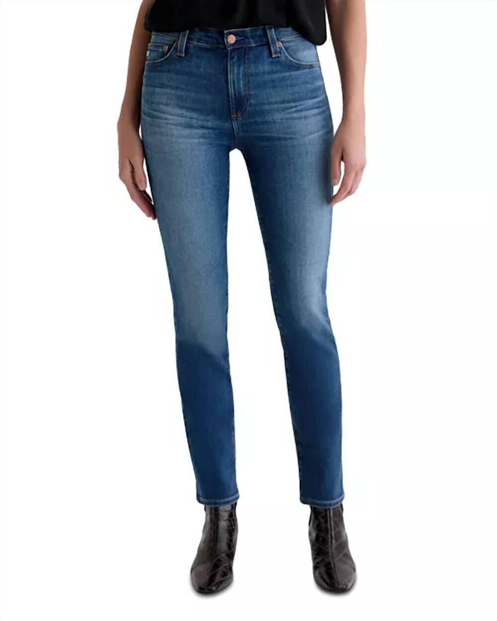NEW AG JEANS mari straight leg jeans in 12 years assumption